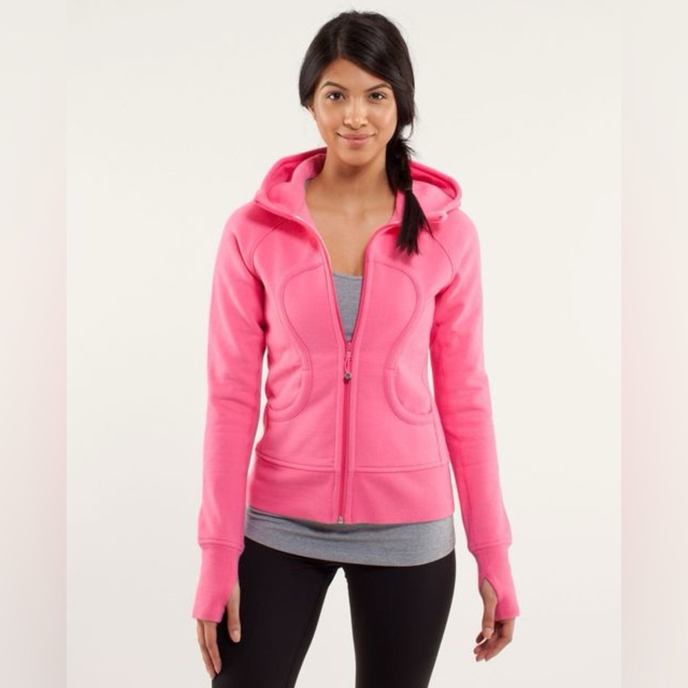 LULULEMON Scuba Hoodie Full Zip Long Sleeve with Hood Size 4